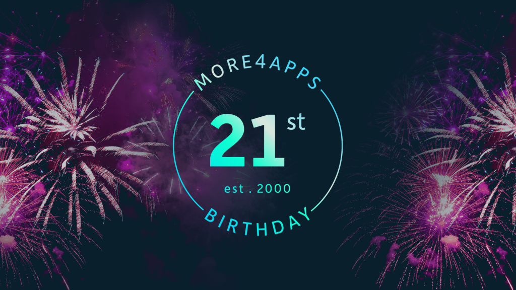 More4apps celebrates 21 years