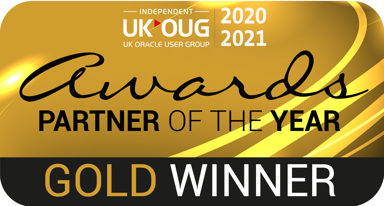 More4apps has been awarded Gold Partner of the year by UK OUG for 2020 and 2021