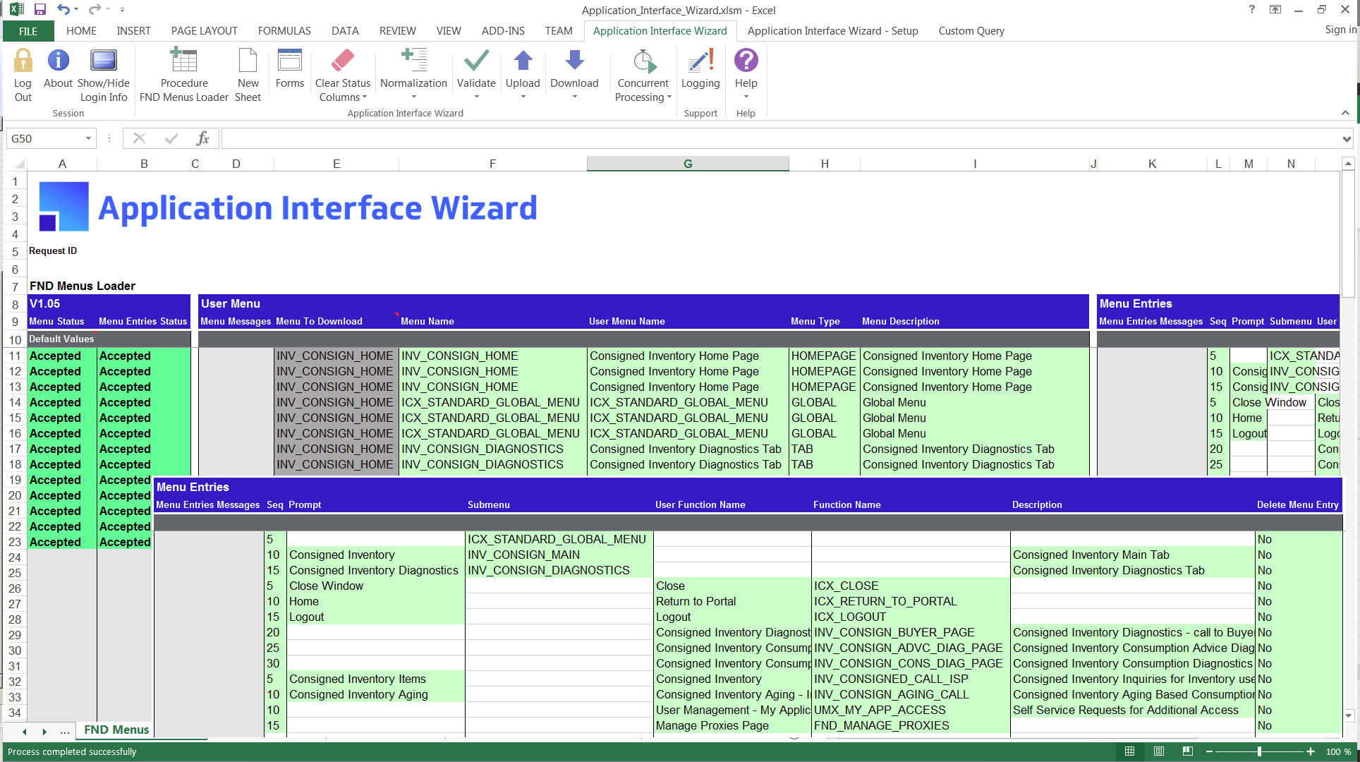 More4apps Application Interface Wizard from the Oracle EBS Toolbox