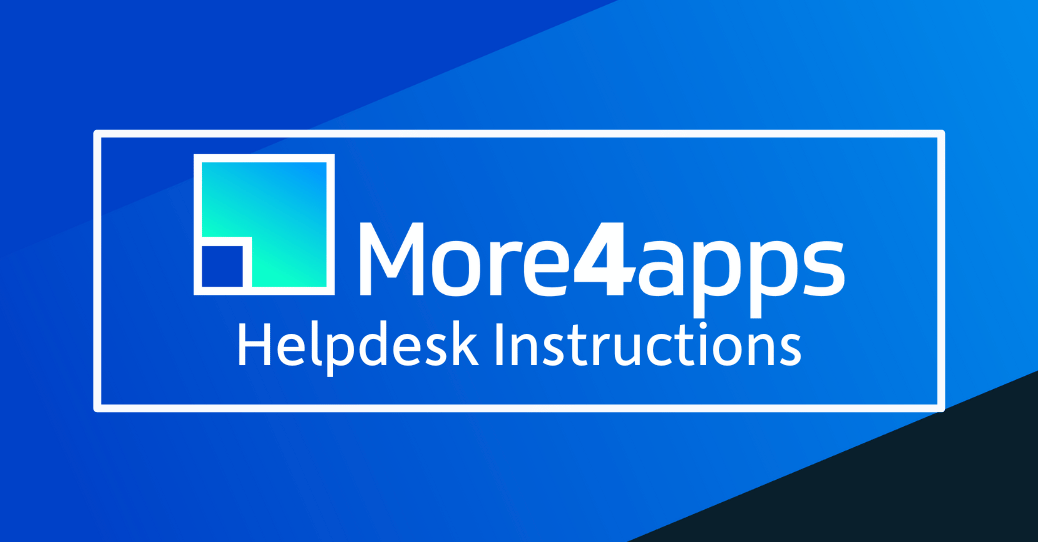 Helpdesk Instructions