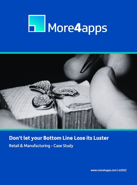 Your bottom line doesn't have to suffer. More4apps solutions help streamline your data processes.