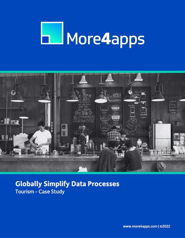 More4apps solution helps a tourism company simplify its data processing.
