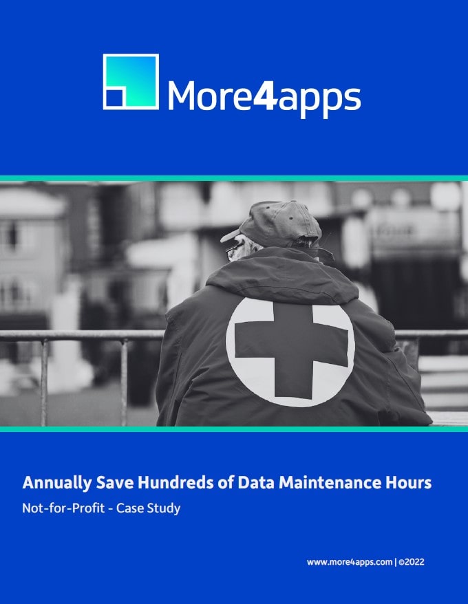 Discover how More4apps helped a nonprofit save hundreds of data maintenance hours annually.