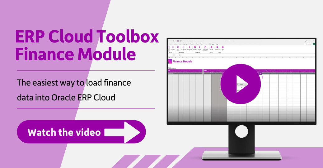 The ERP Cloud Toolbox Finance Module