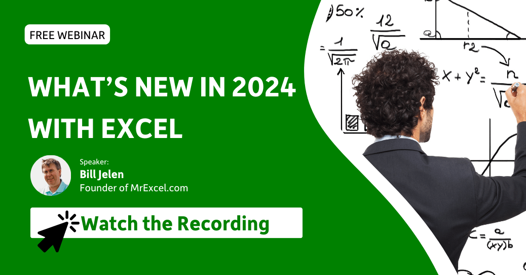 What’s New in 2024 with Excel