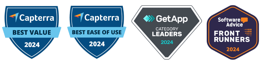 Thanks to our users for voting and ranking our products on Capterra, the #1 destination for software and services.