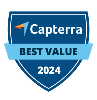 Thank you to our customers for voting our solutions Best Value 2024 on Capterra, the #1 destination for software and services.