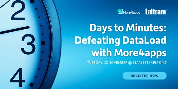 Days to Minutes: Defeating DataLoad with More4apps