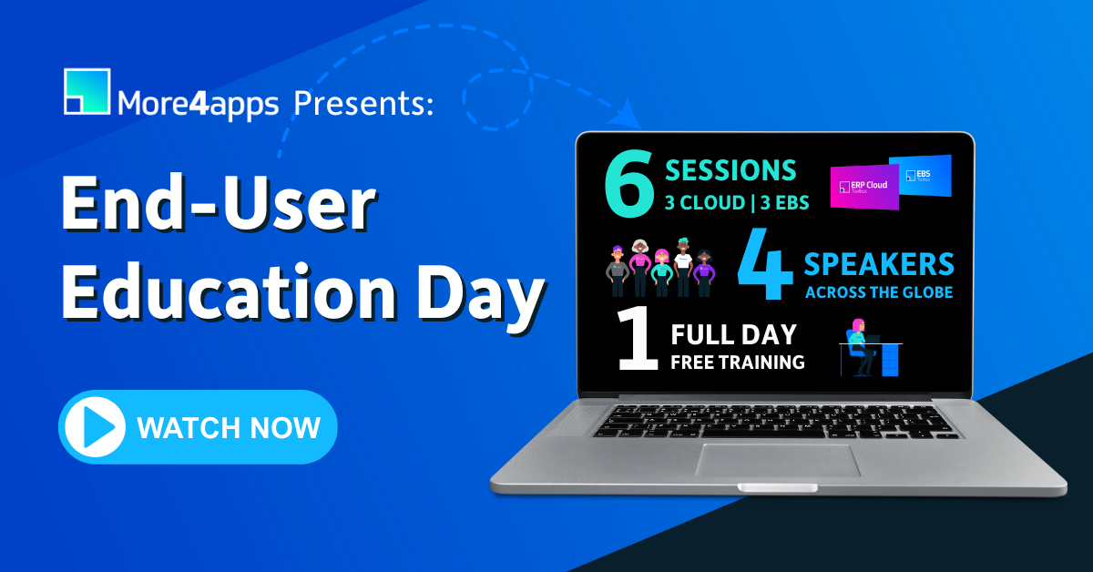 End-User Education Day: Virtual Webinar Series