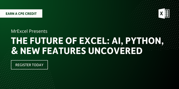 The Future of Excel: AI, Python, & New Features Uncovered