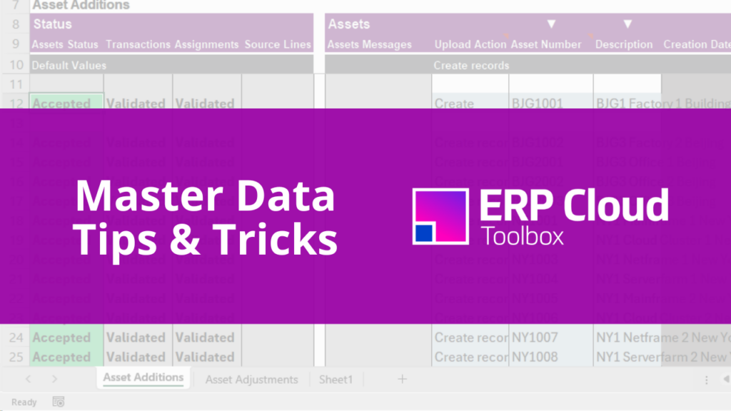 Webinar recording thumbnail: Finance Module master data management