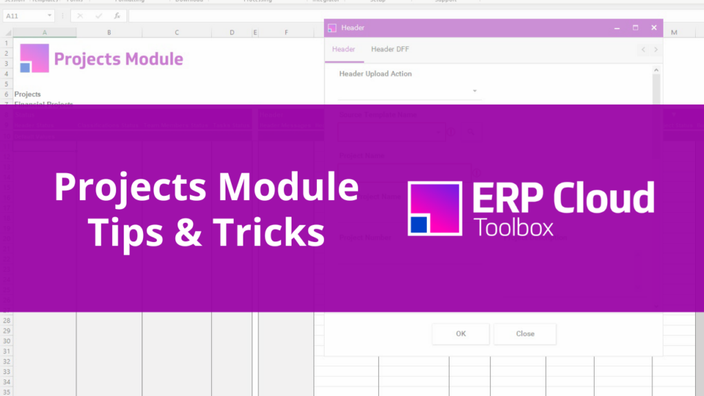 Webinar recording thumbnail: ERP Cloud Toolbox Projects Module