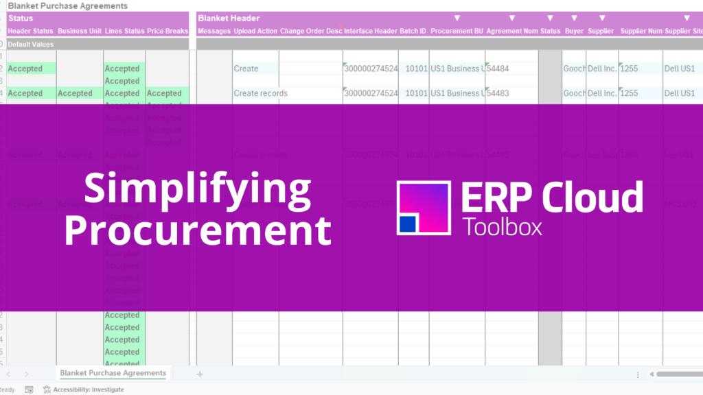 Webinar recording thumbnail: Oracle Fusion Cloud procurement enhancements