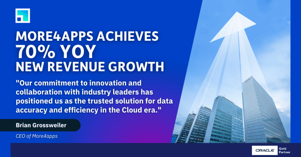 More4apps Announces 70% Revenue Growth Milestone