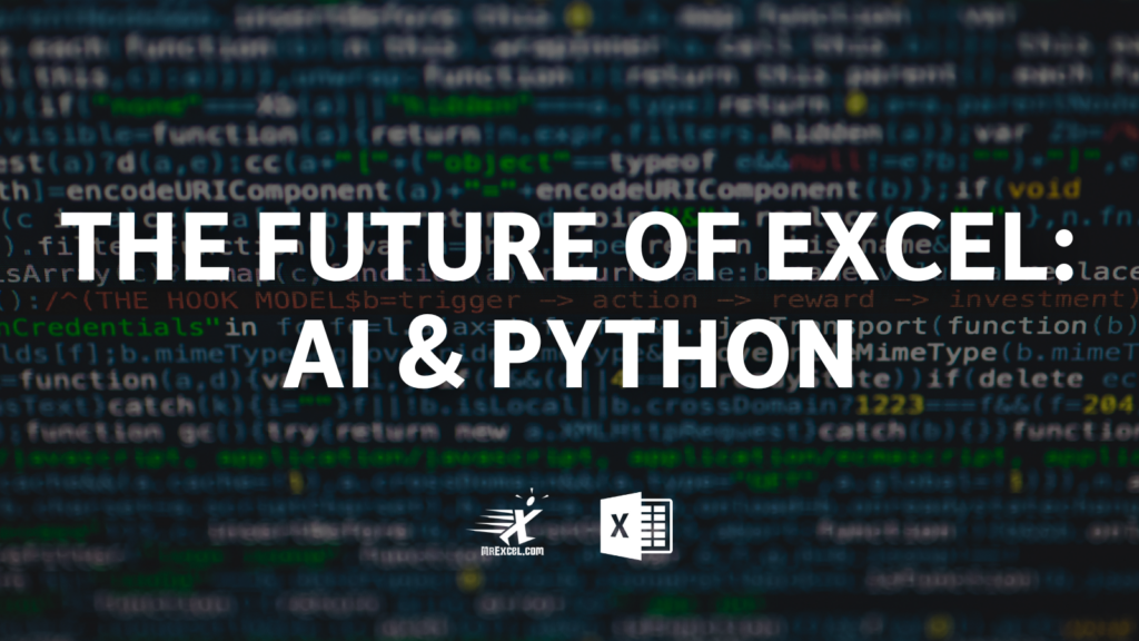 Webinar recording thumbnail: Excel Python and AI features with MrExcel