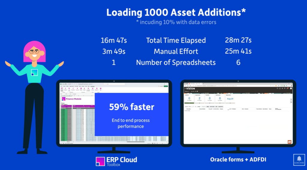 Video thumbnail: More4apps ERP Cloud Toolbox vs. Oracle ADFdi comparison