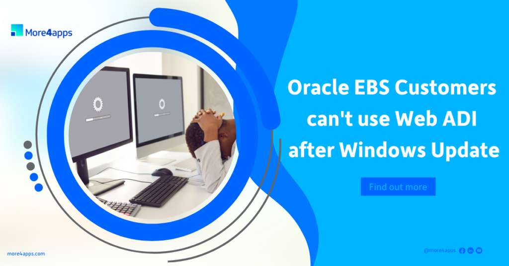 Oracle Web ADI Compatibility Issues Explained