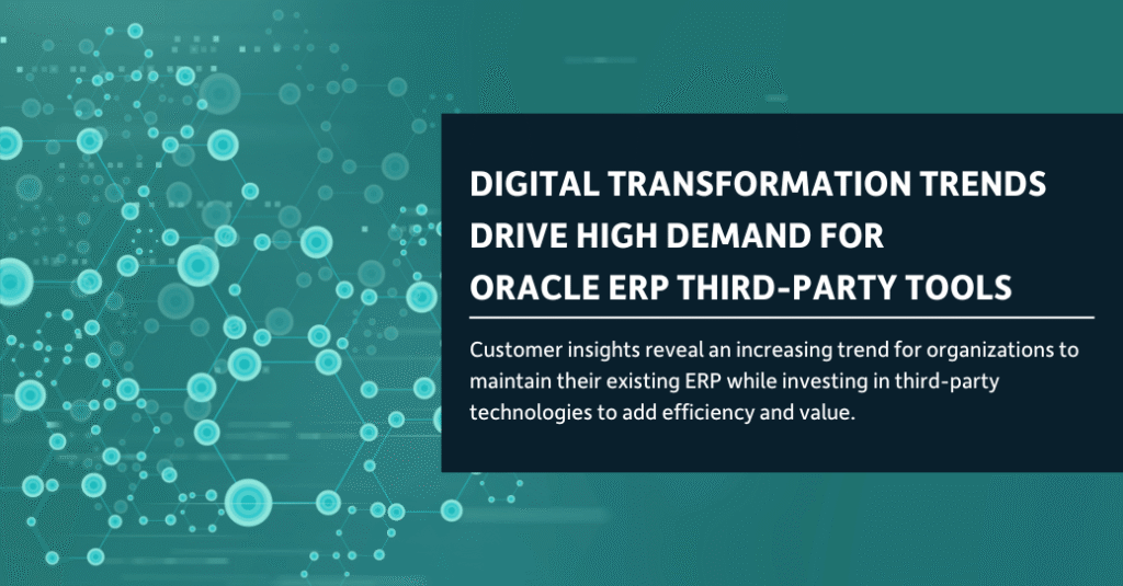 Brian Grossweiler, CEO of More4apps, discussing digital transformation trends for Oracle ERP customers